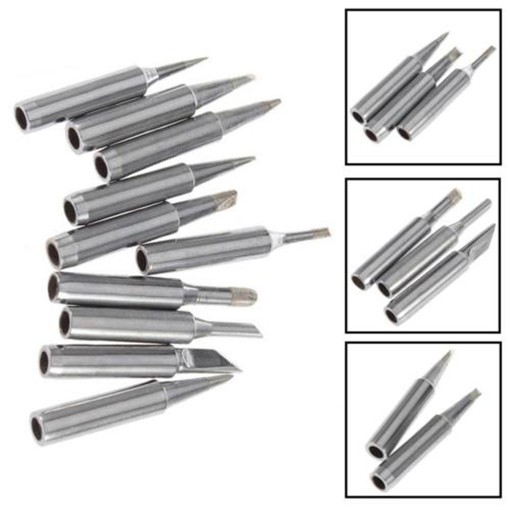 For Hakko Soldering Iron Tips 10pcs/Set Lead-free Rework 900M-T-B Station Newest For Hakko Soldering Iron Tips 10pcs/Set Lead-free Rework 900M-T-B Station Newest