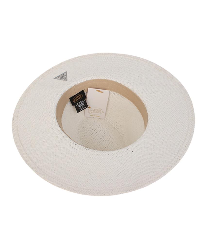 Yunibeosyeolkemiseuteuli Swing Bk Line White Fedora Summer Fedora
