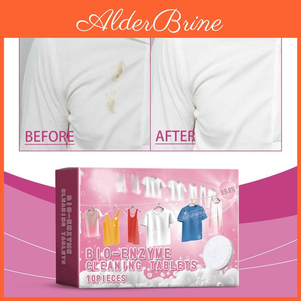 Tablets Bioenzyme Multipurpose Powerful Cleaning Decontamination Bioenzyme Cleaning Tablets Clothes Clothes Shoes Clean And Clean With Easy
