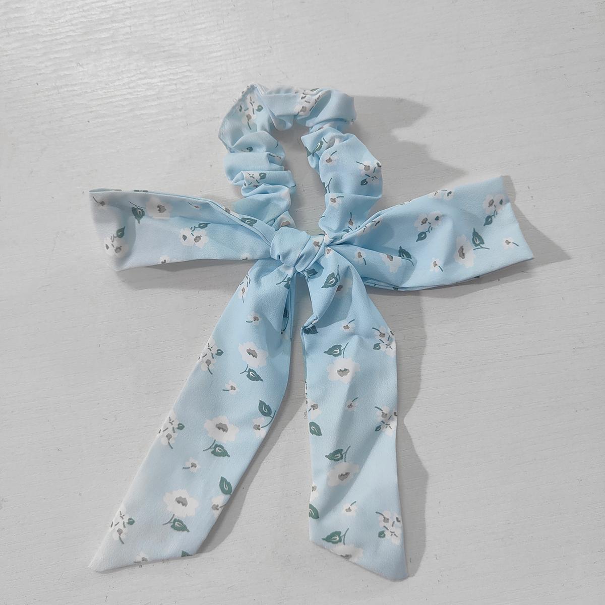 

Бантик, милая маленькая резинка для волос с цветком, аксессуар для волос, универсальный, внешняя резинка для волос, повязка для волос и резинка