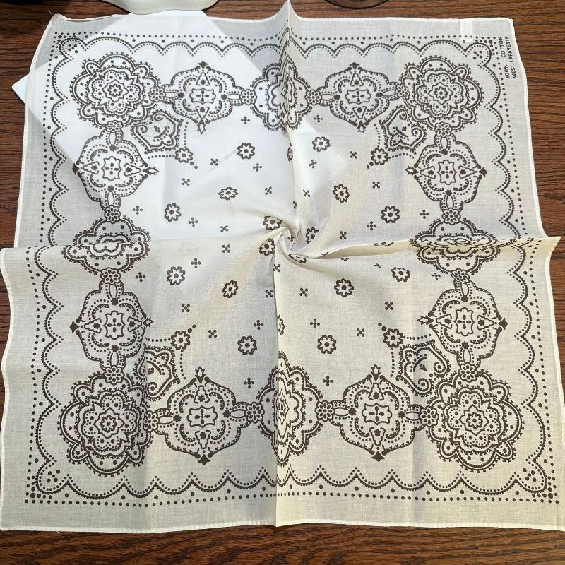 Spring and Autumn pure cotton 55cm small square scarf women's literary silk scarf versatile decorative scarf thin headscarf headband scarf