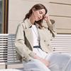 Betu Women's Short Commuter Trench Coat