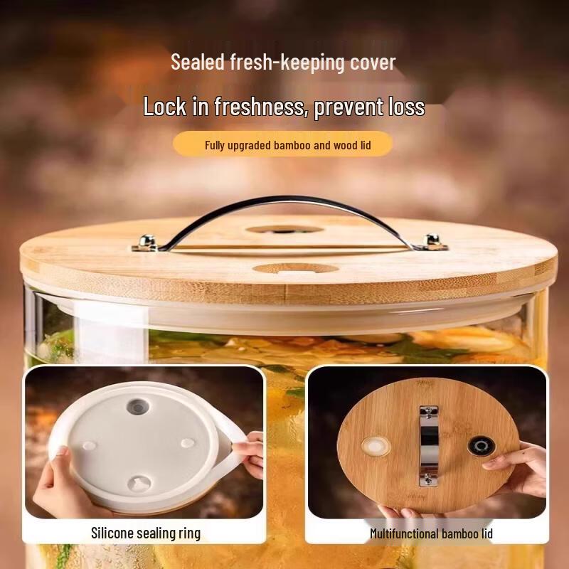 Chuan Ye Sealed Glass Fermentation Jar with 304 SS Faucet