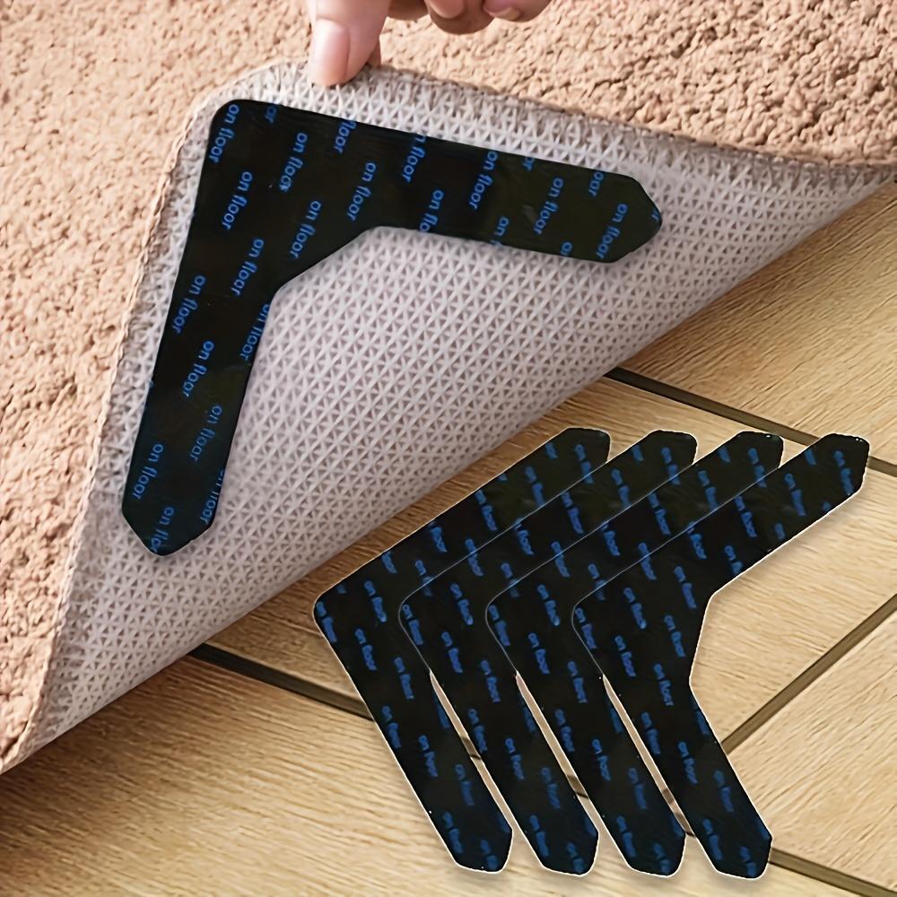 12/24pcs of Reusable, Non-Marking Carpet Anti-Slip Stickers, Suitable for Carpets, Bed Sheets, Mattresses, Sofa Cushions