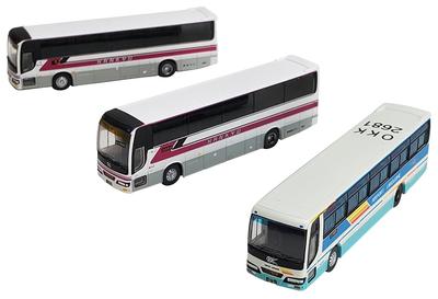 The Bus Collection Bus Collection Hankyu Bus Group Reorganization Commemoration Set of 3 Diorama Supplies 313670