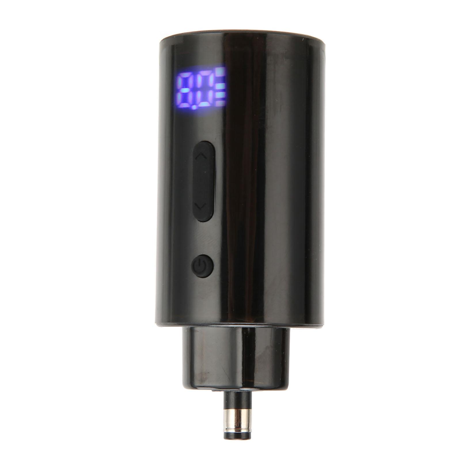 

ЖК Дисплей Аккумуляторный Блок Питания для Тату Портативный Переключатель Двойного Режима DC Беспроводной Блок Питания для Роторных