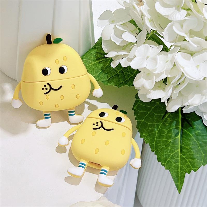 Sydney cute expression applies apple AirPods pro1/1 generation bluetooth headset cover cartoon silicone soft shell female