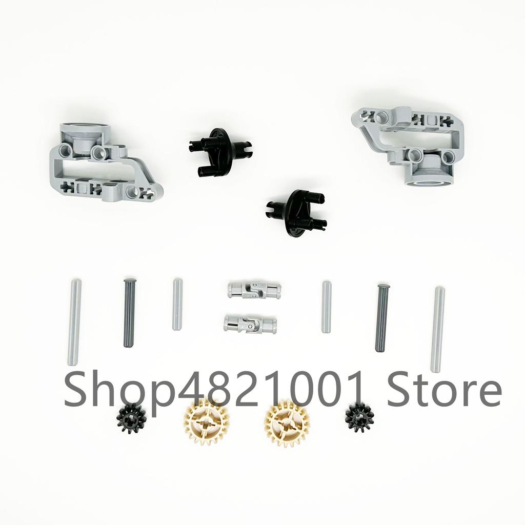 High-Tech Technical Parts Pin Beam Liftarm Axle Connector Panel Gear Car Motorcycle Building Blocks Bricks Technology Set Toys