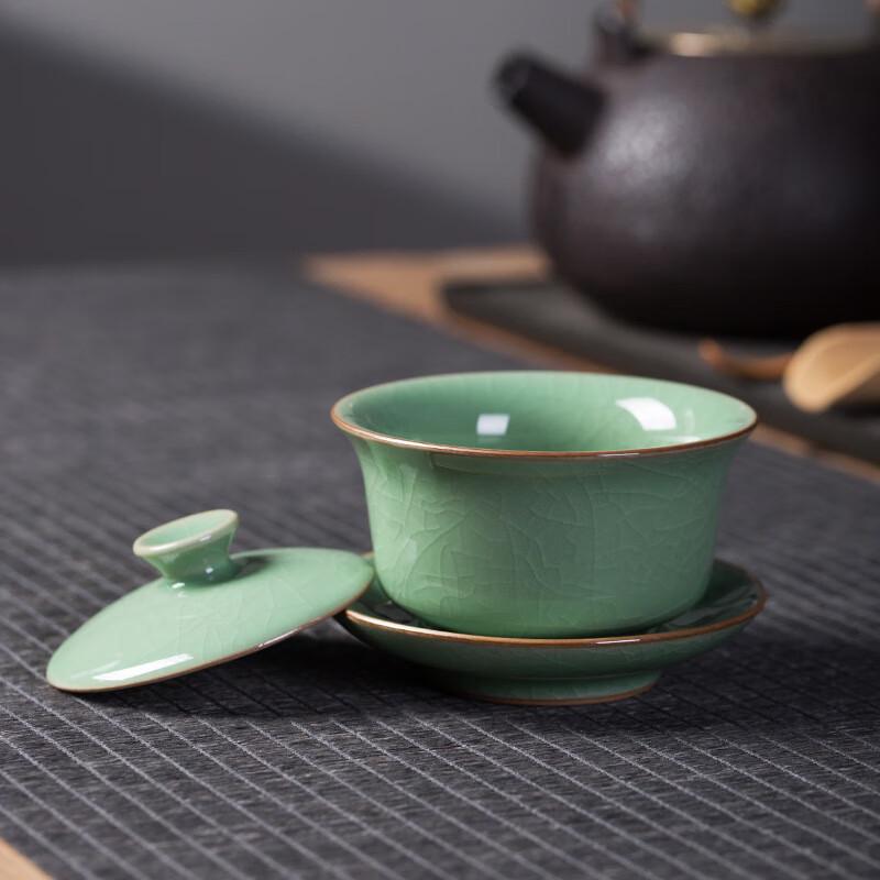 Longquan Celadon Gaiwan Tea Bowl