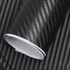 Carbon Fiber Style Wrapping Film 3D Thickened Car Exterior Decorative Protection Wrap Roll Stickers Decal Black 1.52mx60cm