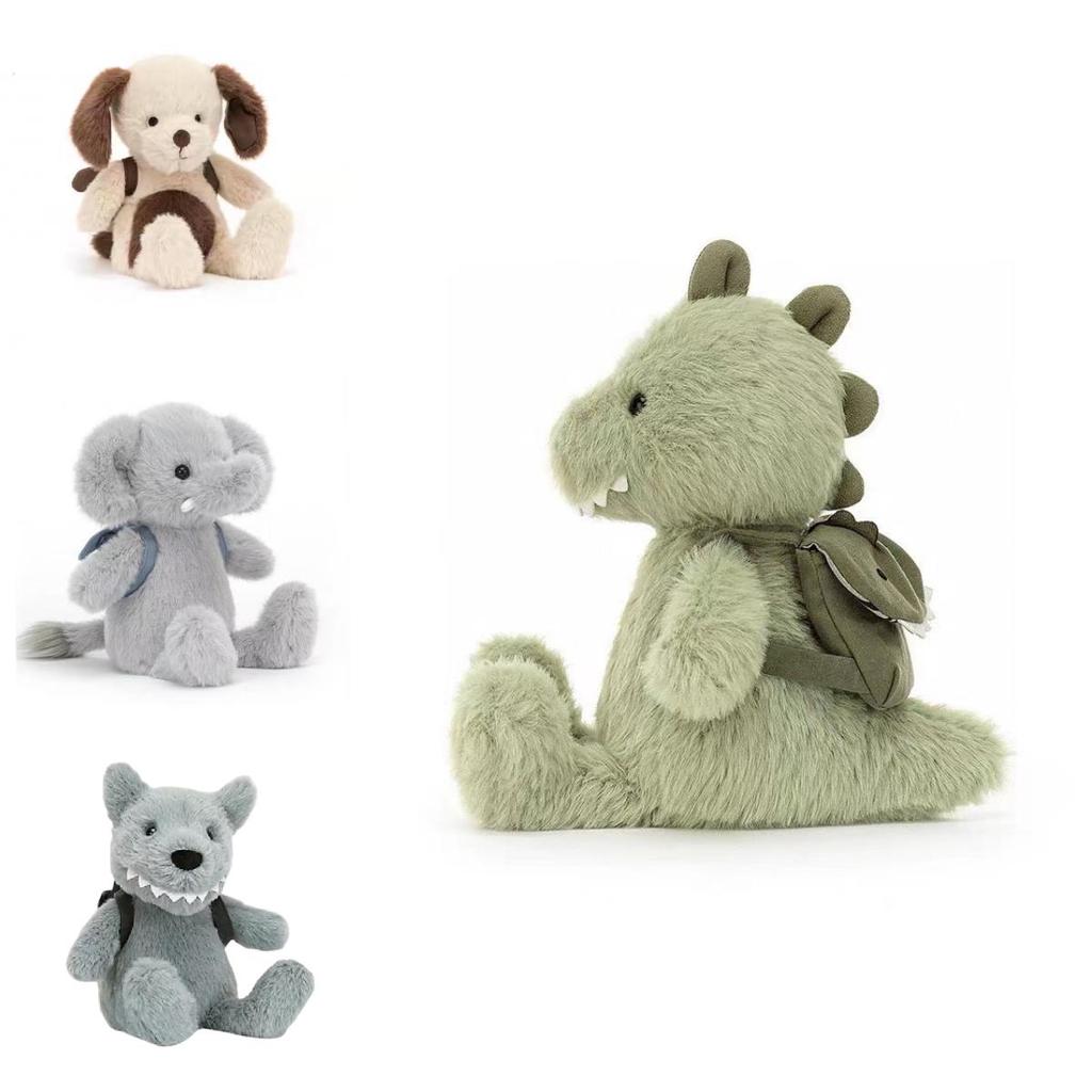 Jellycat Isadora Jednorožec Batoh Slon Dinosaurus Plyšová Hračka S Výplní Z Dutým Vláknem Pro Děti A Sběratele