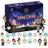 24 Digital Christmas Countdown Blind Box Fantasy Fluorescent Toy Children Gifts