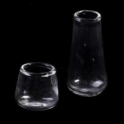 1:12 Puppenhaus Mini Glasflasche Wasserbecher Vase Winziges Glas Fläschchen Küchendekor Spielzeug