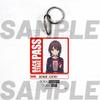 Girls Band Cry Girls Band Cry  Iseri Nina Backstage Pass Style aCrylic Keychain