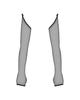 Obsessive Nesari Gloves XS-2XL Obsessive