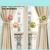 Modern Minimalist Plastic Shower Curtain Hook With Suction Cup For Bathroom Organizer