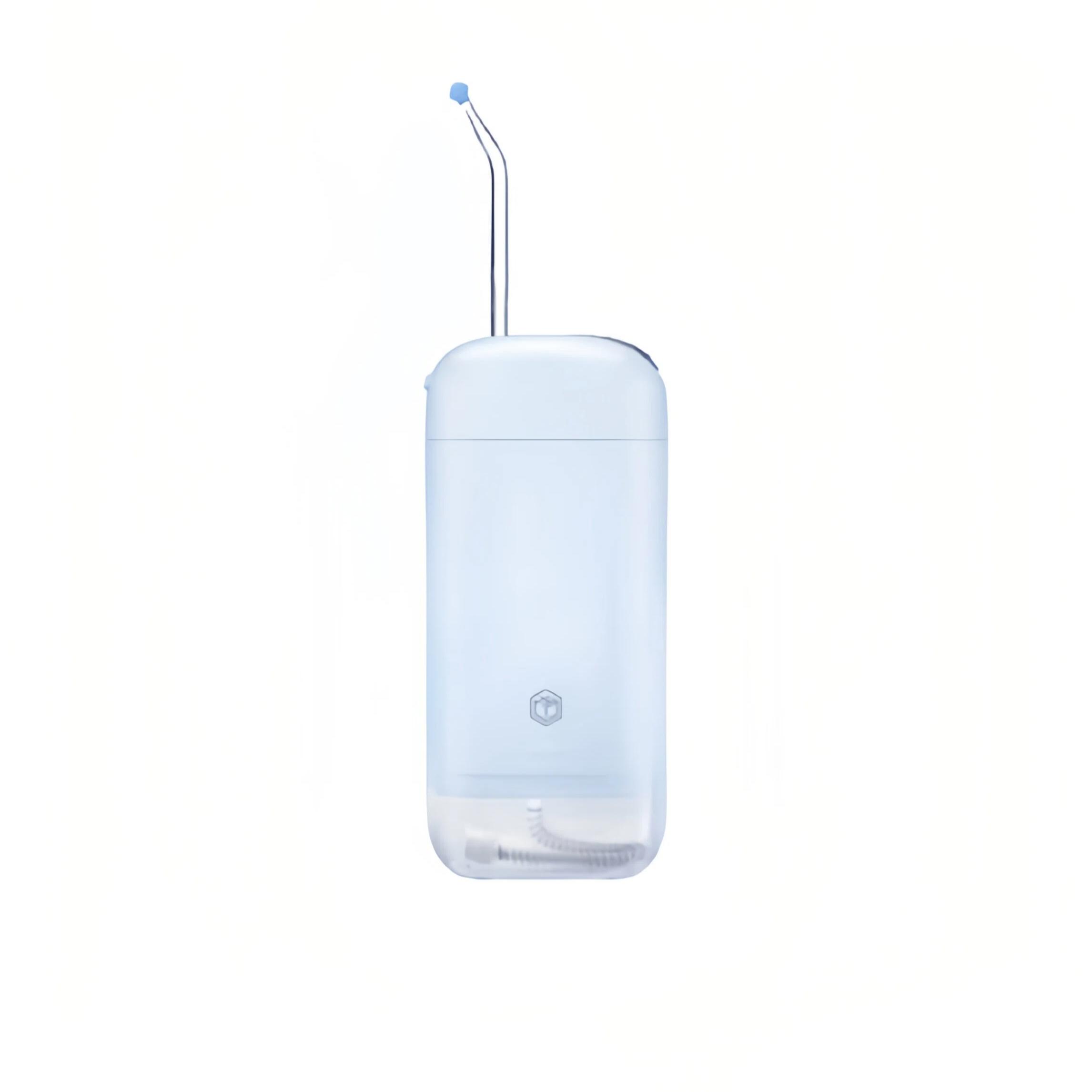 

Jingdong Jingzao Professional Pull-Type Water Flosser, Portable Blue, 4 Nozzles Storage Box, Dental Irrigator, Water Flosser, Tooth Cleaner