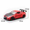 Gtr Alloy R35 Car Model 132 With Light Sound Open Doors For Gift Kids