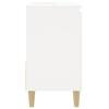 Vidaxl Bathroom Cabinet, White, 65X33X60 Cm, Wood-Based Material