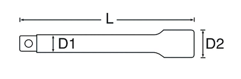 SIGNET Drive Extension Bar 13506 1/2 5" (125mm)