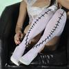 Oberschenkelhohe Lange Strümpfe Über-Knie-Socken Halloween Cosplay Festival Strümpfe Bedruckte Strümpfe für Damen und Mädchen