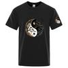 Tai Chi And Eight Trigrams Scenery 2025 New Unisexs Ordinary Thin Short Sleeve Round Neck Sport Fitness Breathable Tshirt