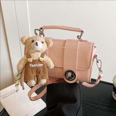 Fashion Handbag New Glossy Shoulder Bag Casual Versatile Messenger Bag