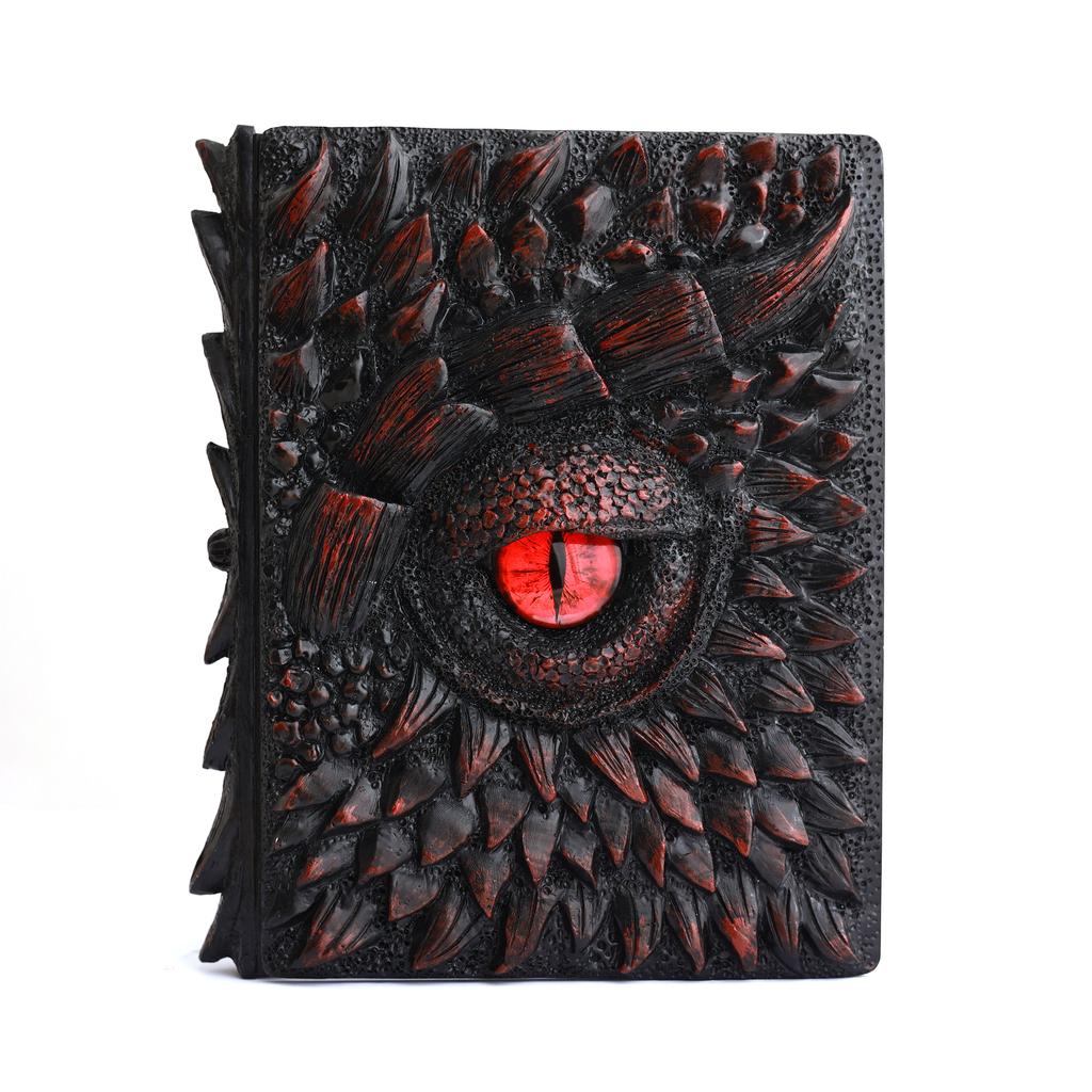 Dragon Eye A5 Binder - 3D Relief Magic Card Album for K-pop Photocard Collections, Refillable 3-Inch Idol Card Organizer