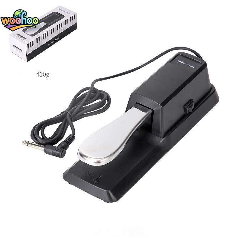 

Piano Sustain Pedal Electronic Piano Pedal Music Accessories Professional Kit for Digital Pianos чорний