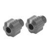 2PCS Motorcycle Mirror Adapter Screws 10mm Threaded CNC Aluminum Alloy Motorbike Rearview Mirror