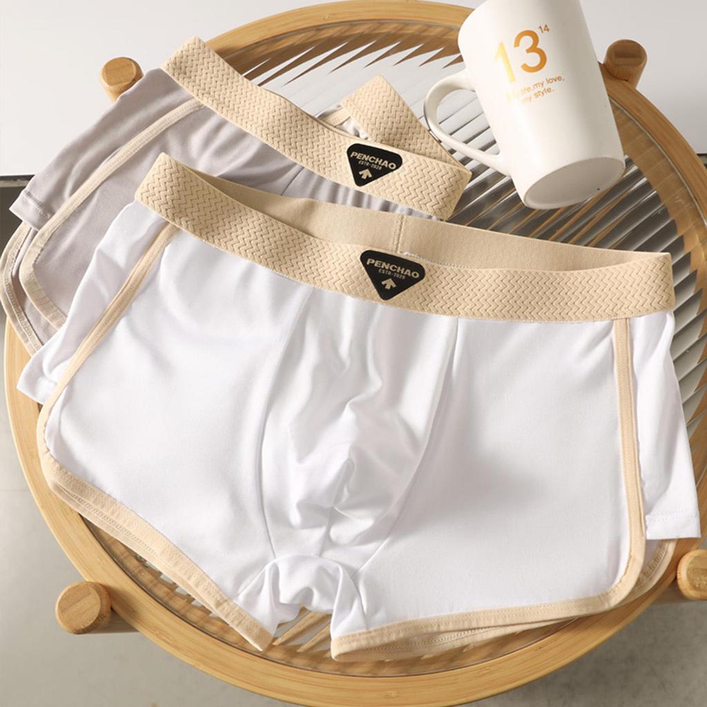 Men's Ice Silk Breathable Boxer Briefs - Youth & Plus Size