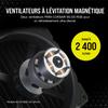 CORSAIR Integrated Simple Water Cooling CPU Cooler 240mm iCUE H100i ELITE CAPELLIX White CW-9060050-WW
