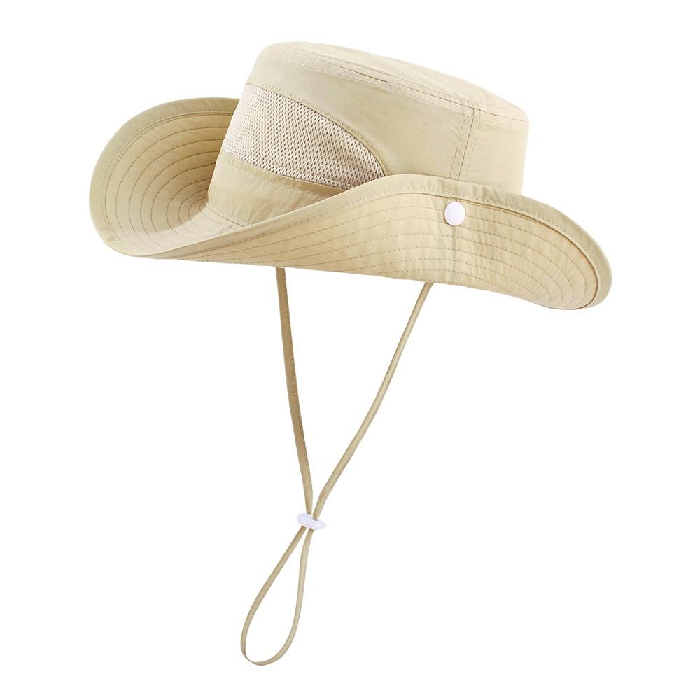 Breathable Children Fisherman Hat Mesh Sun Protection Hat  for Outdoor Activities