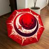 1pc Blood Moon Symbol Umbrella with Plastic Handle,Suitable for All Seasons Home Travel Outdoor UmbrellaDD1052