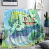 Bulbasaur Pokemon Blanket, Cozy Throw for Home Decor, Great Gift for Bulbasaur Collectors.chl