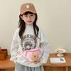 Capybara Plush Printed Crossbody Chest Bag Children Cartoon Leisure Pack Waist