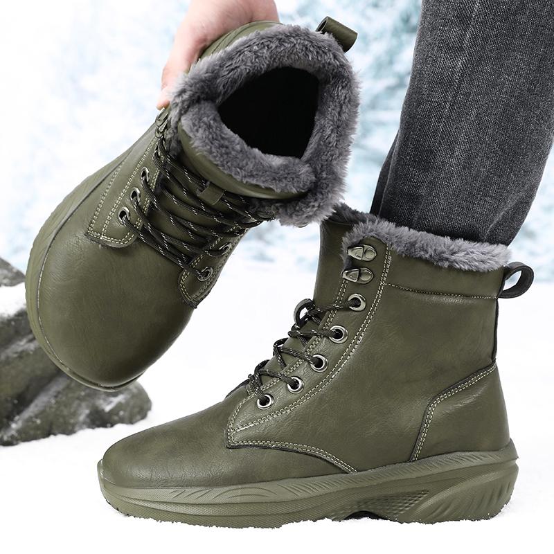 Women'S Winter Shoes Designer Luxury Shoe Thick Soled Snow Boots Black Ankle Boots Men'S Hiking Boots Elegant Men'S Shoes