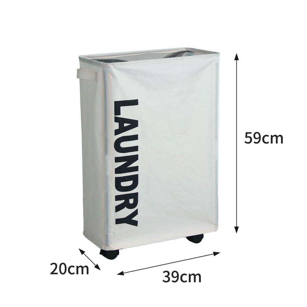 Oxford Fabric Foldable Yoga Mat and Laundry Basket with Wheels