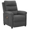 VidaXL Massage Chair Dark Grey Fabric 342352