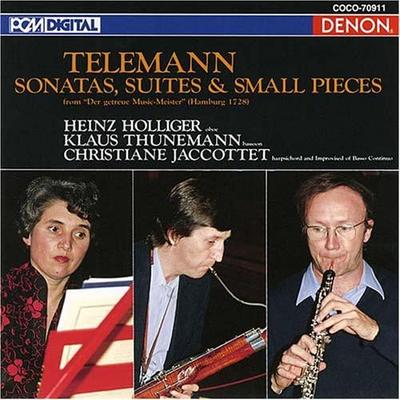 CD HOLLIGER HOLZBLÄSERENSEMBLE; TELEMAN - Telemann: Von "Treuer Meister von COCO70911 Japan ObiKlassisch Gebraucht"