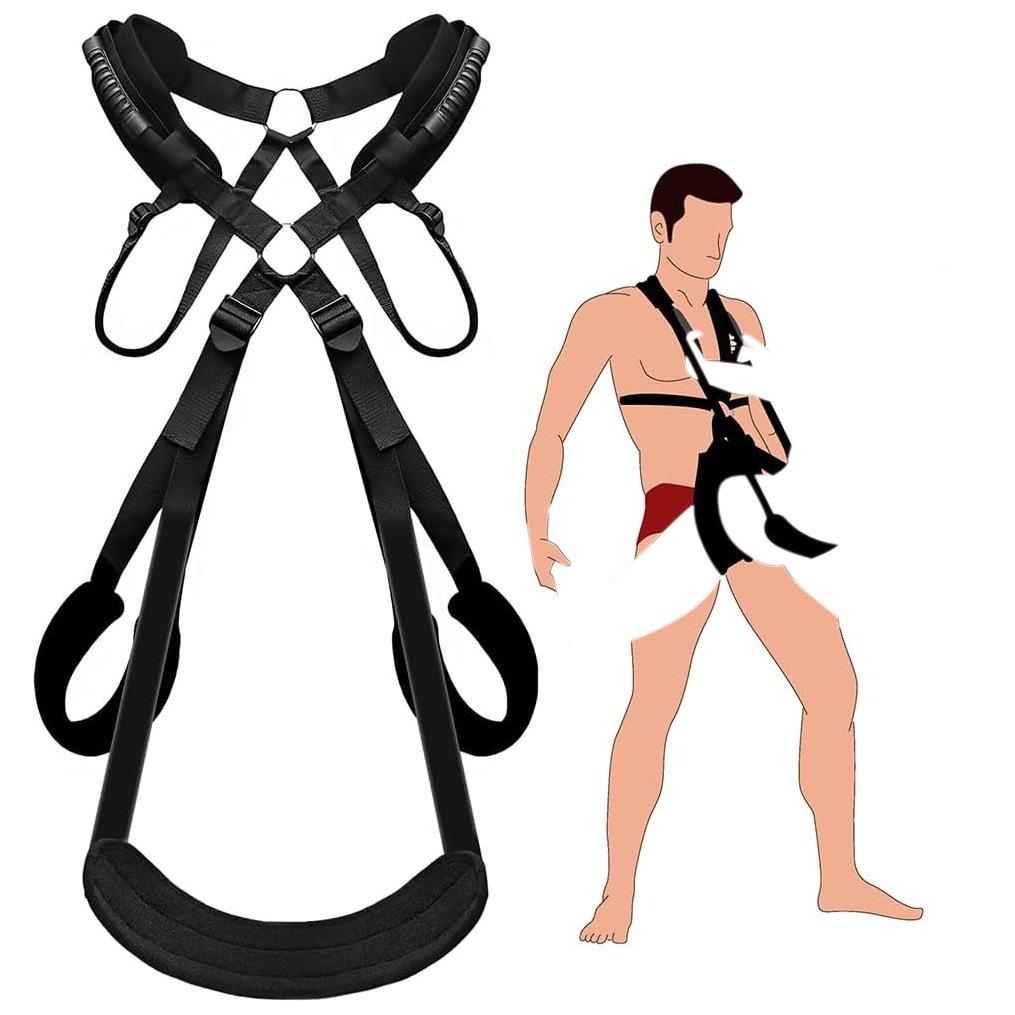 Bondage Kit Couples Bondage Restraints Set Sex Swing Adult Sex Toys for Couple SM Bondage Soft Nylon Swing Standing Sex