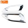 For Peugeot 208 2015 -  ABS Chrome 2Pcs/Set Front Door Handle Bowl Cover Inner Door Bowl Trim