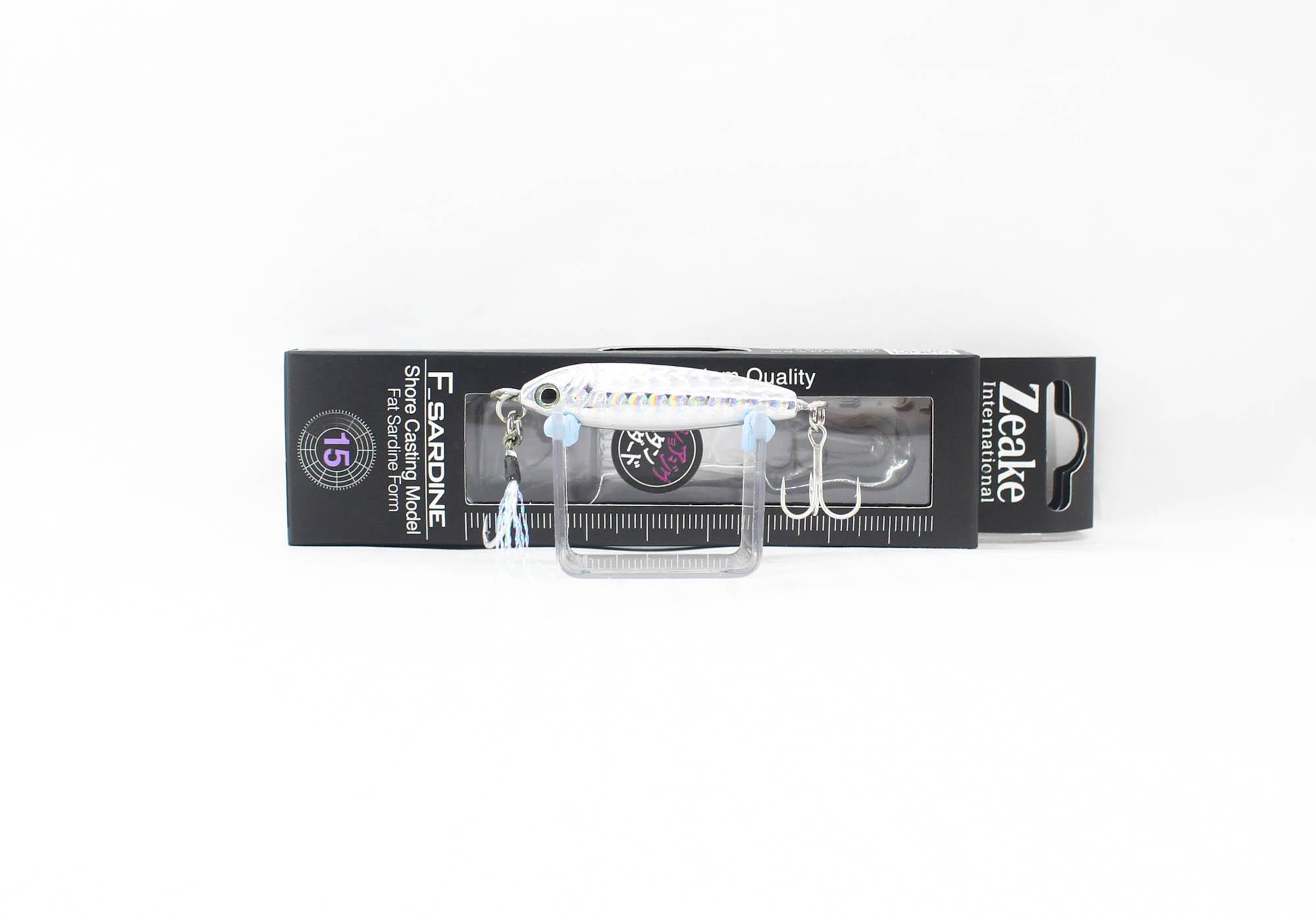 

Zeake Metal Jig Fat F Сардина 15 грамм 001 (9195)