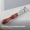 Leather Embossing Roller Tool Consistent Detail for Workshop