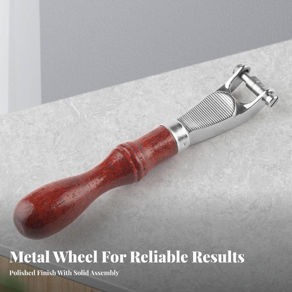 Leather Embossing Roller Tool Consistent Detail for Workshop