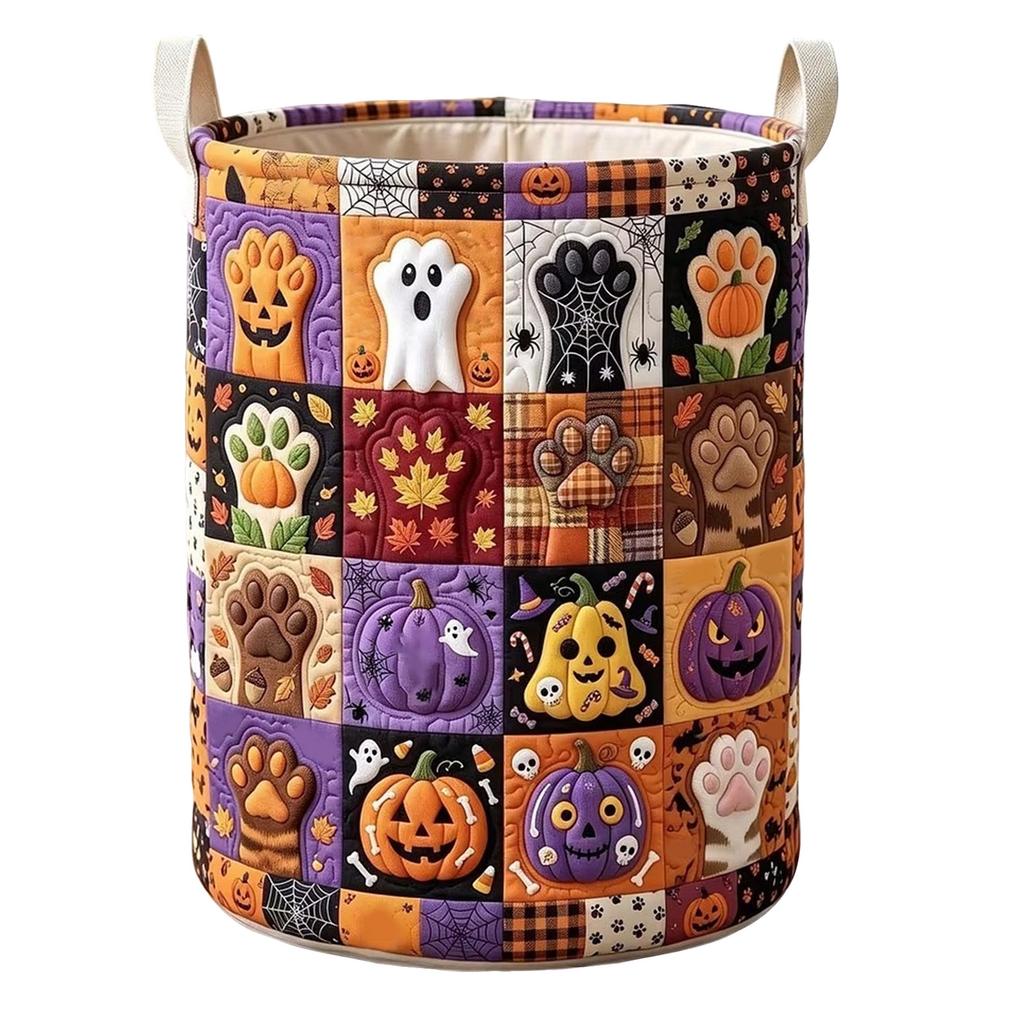 Cesto di Halloween - Cesto di Design per Conservare i Vestiti e Decorazione Festiva