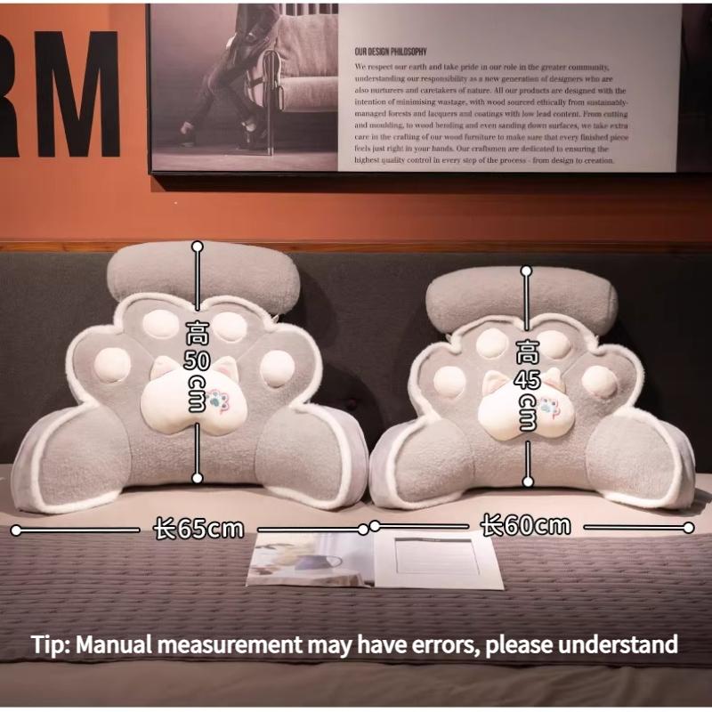 1pcs Office Seat Cushion Pregnant Women's Lumbar Support Pillow Dormitory Student Reading Pillows Soft Cushion for Home Bedroom and Study Sofa