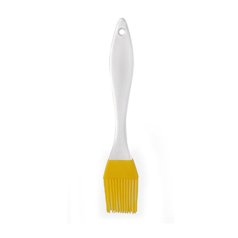 High-Temperature Resistant Silicone Oil Brush for Kitchen, Baking, Frying, and Barbecue - Non-Shedding Design
