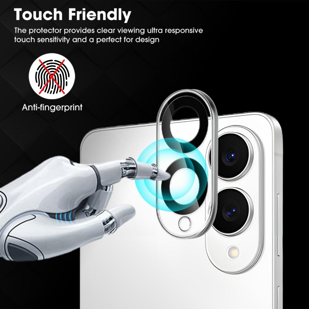 6IN1 Tempered Glass Front Protector for Samsung Galaxy S25 Edge Efficient Unlocking Anti-scratch HD Screen Lens Protective Film