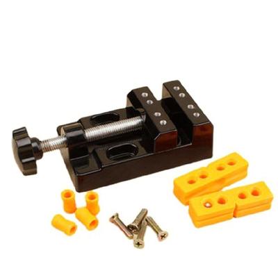 Aluminum Mini Table Vise Jaw Carving Bench Clamp Drill Press Vice Micro Clip